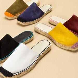 Neutral Charlotte Stone Espadrille Slip-On Shoes new size 38